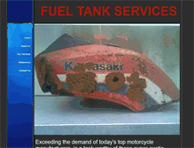 Tablet Screenshot of fueltankservices.com
